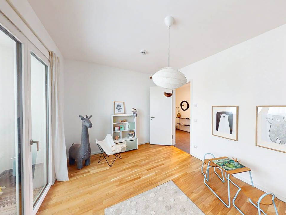 Großzügige 3-Zimmerwohnung mit Balkon und Wintergarten am Gleisdreieck - Photo 2
