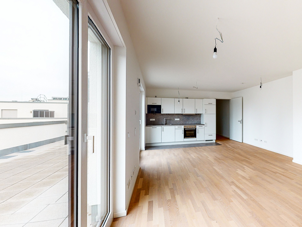 2-Zimmer-Penthousewohnung mit großer Dachterrasse - Foto 2