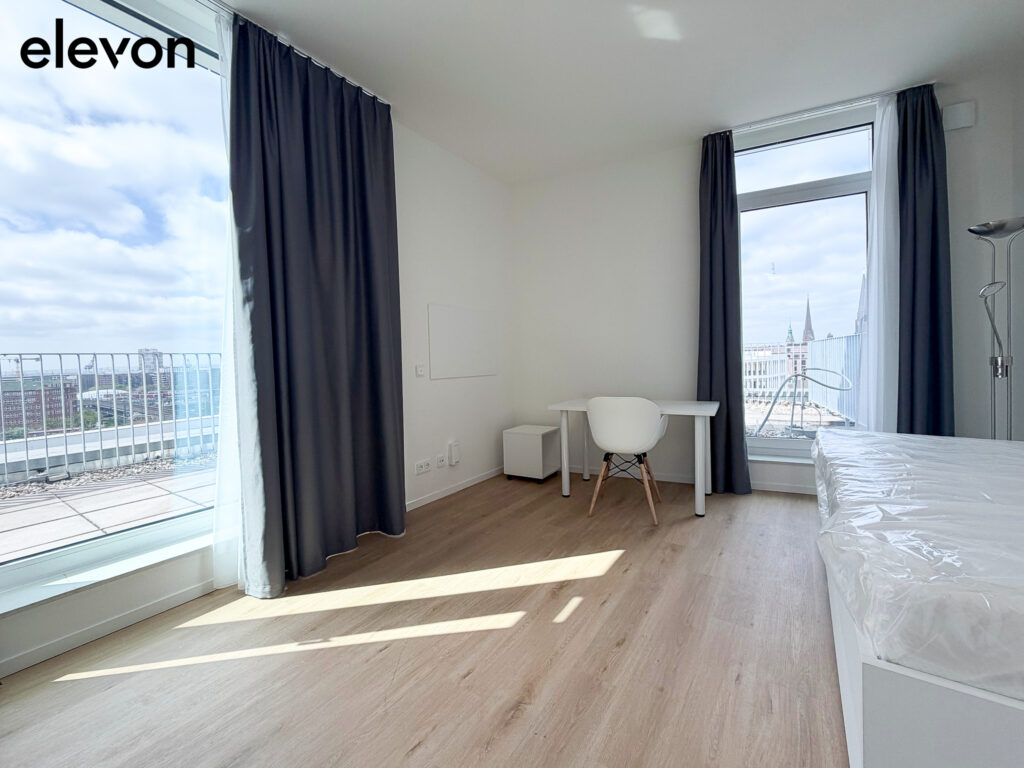 Voll möbliert und in bester Lage - Stilvoll eingerichtetes 1-Zimmer-Apartment im elevon! - Foto 1