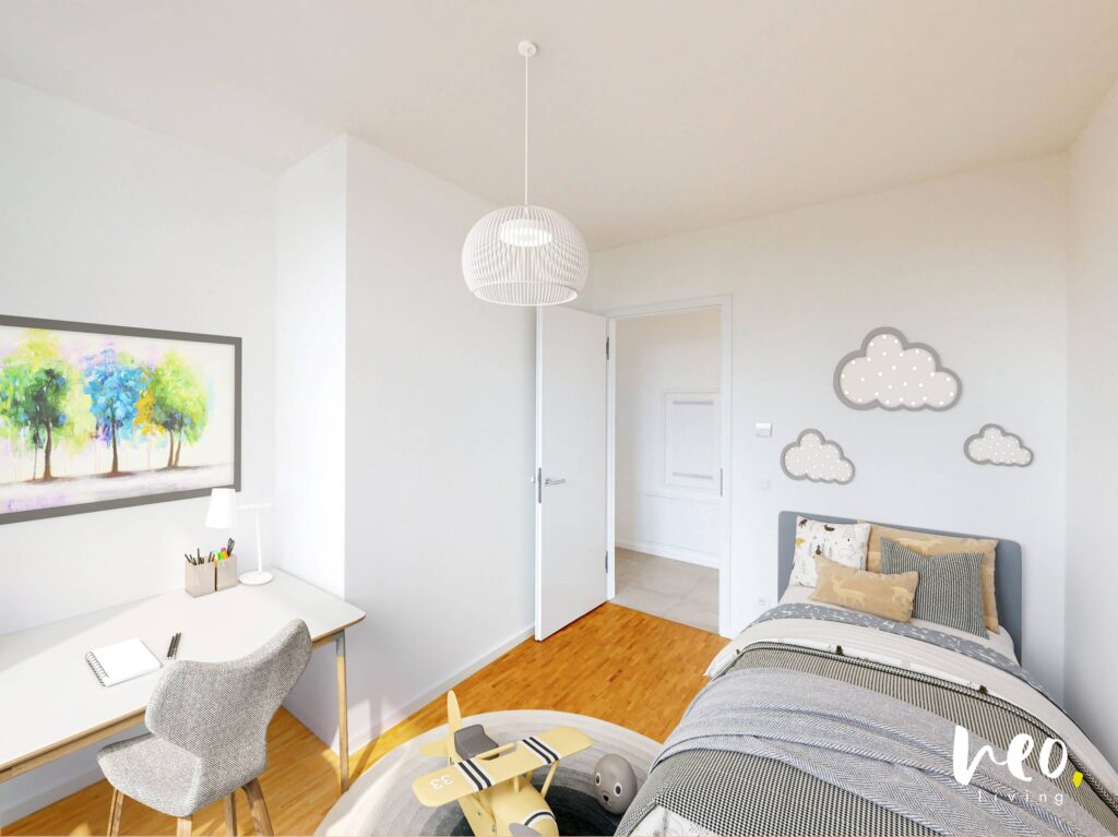 Exklusive 4-Zimmer-Wohnung mit großer Fensterfront - Foto 3