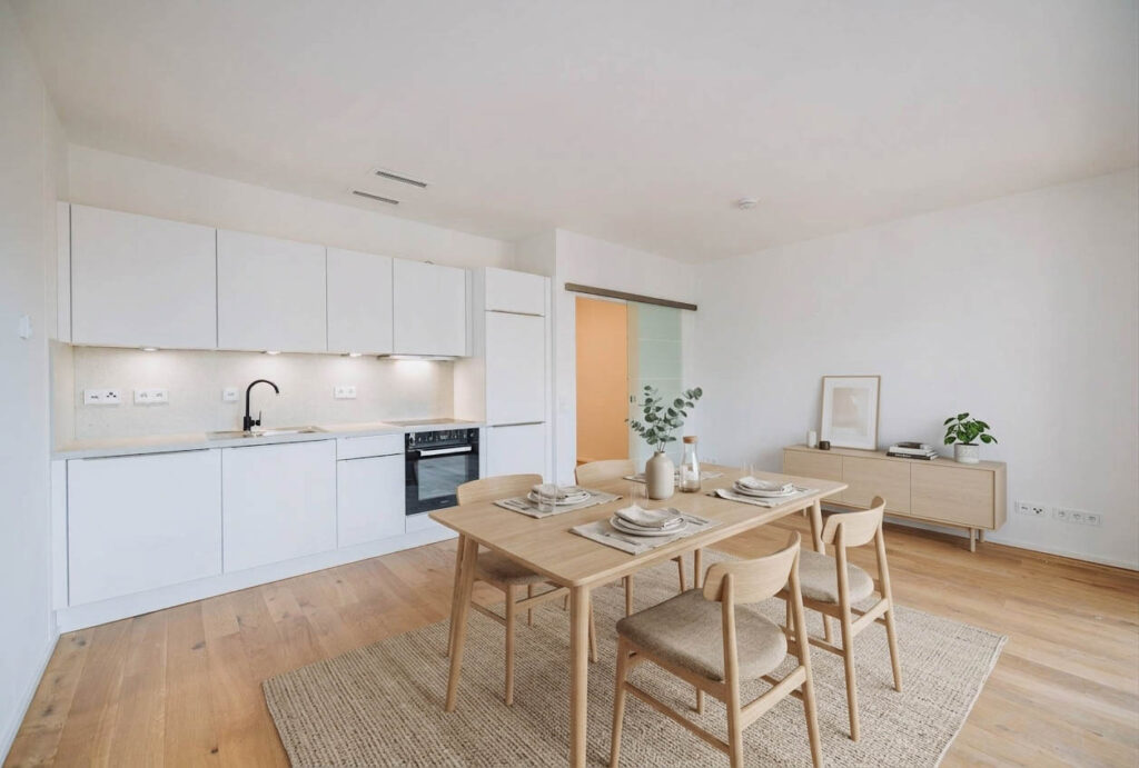 Stilvolles Wohnen: Erstklassige 3-Zimmer-Wohnung im Neubau mit Einbauküche - Foto 3