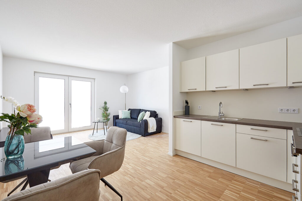 Moderne 3-Zimmer-Wohnung mit Balkon im Sunside Carrée zu vermieten! - Photo 2