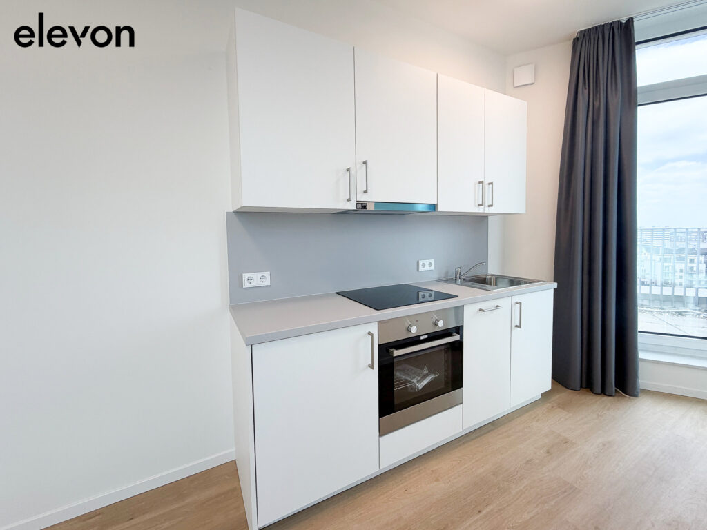 Voll möbliert und in bester Lage - Stilvoll eingerichtetes 1-Zimmer-Apartment im elevon! - Foto 3