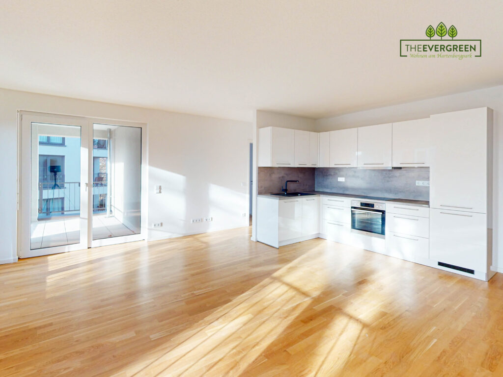 Modernes Wohnen am Hartenbergpark! 3-Zimmer-Wohnung mit EBK und Fußbodenheizung - Foto 2