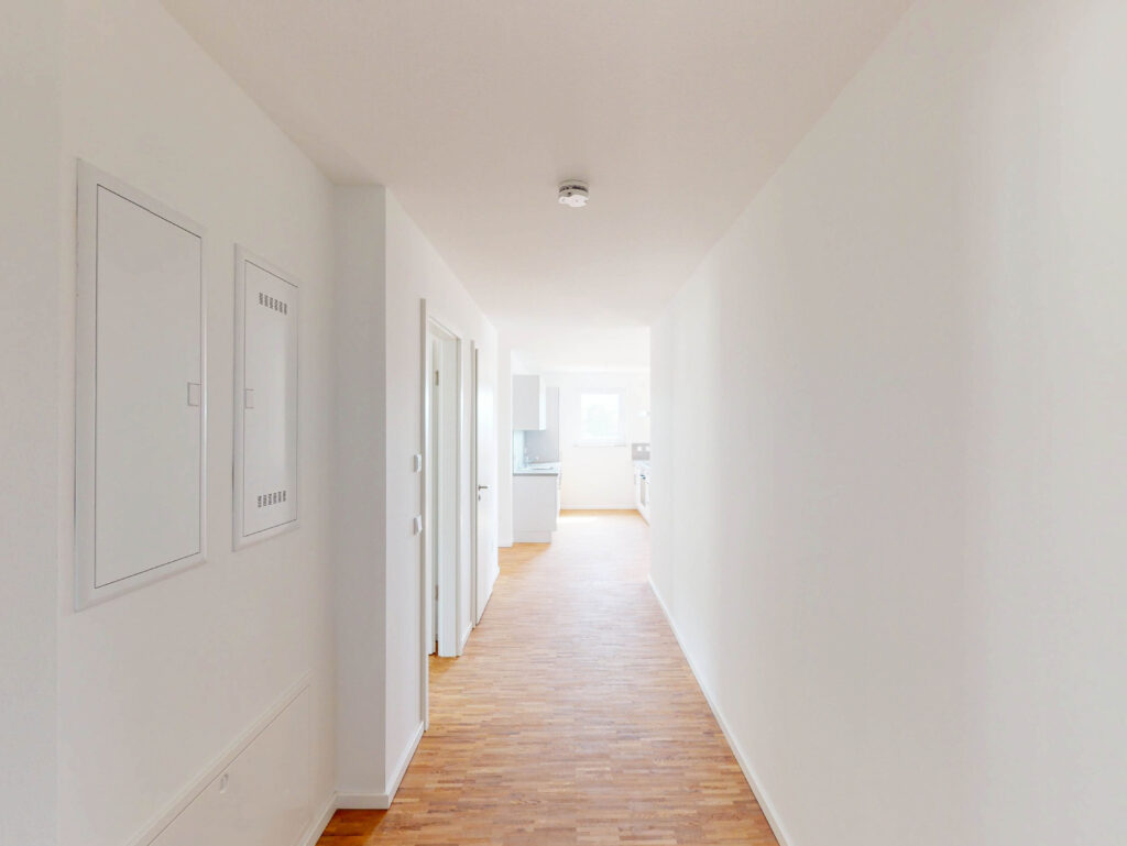 Nur mit WBS anmietbar! 4 Zimmer voller Wohnkomfort - Erstbezug mit EBK und Balkon - Photo 5