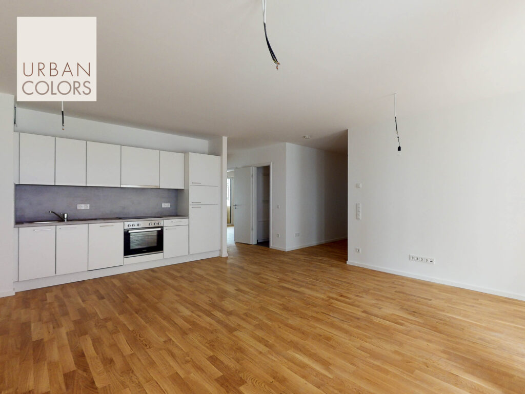 Urban Colors: Modern 3-Room-Apartment with built-in kitchen and 2 bathrooms - Photo 3