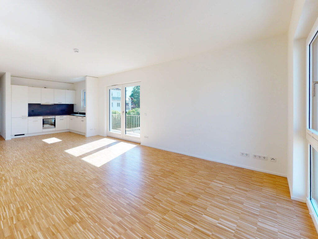 Moderne 3 Zimmer Wohnung mit Balkon im Grünen! - Foto 1
