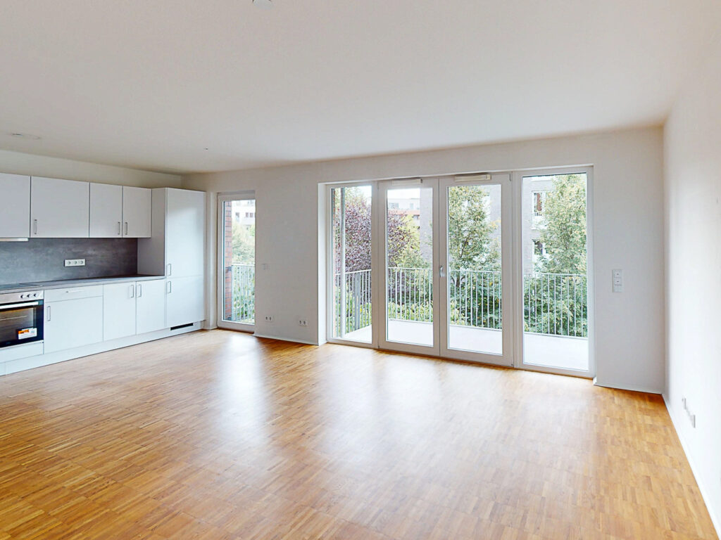 Moderne 2-Zimmer-Wohnung mit Balkon und 2 Bädern in Top Lage inkl. EBK - Photo 3