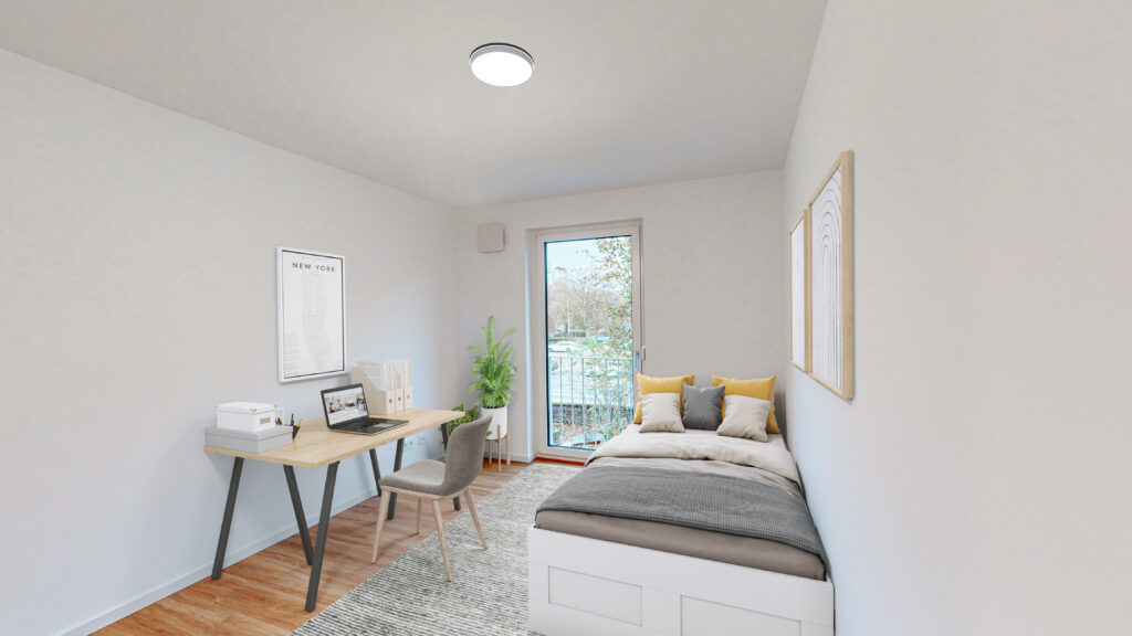 Perfekt für kleine Familien! 3-Zimmer-Wohnung mit EBK - Photo 3