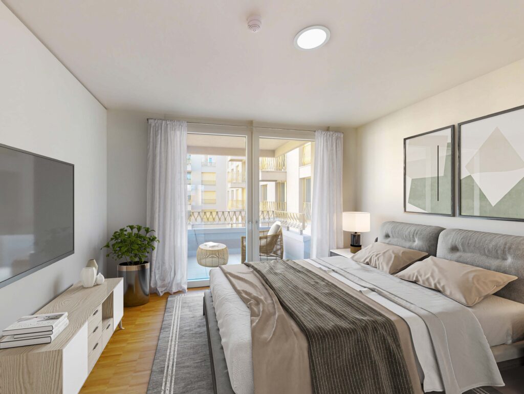Elegance Meets Space – Großzügiges 3-Zimmer-Apartment mit Balkon und Loggia - Foto 5