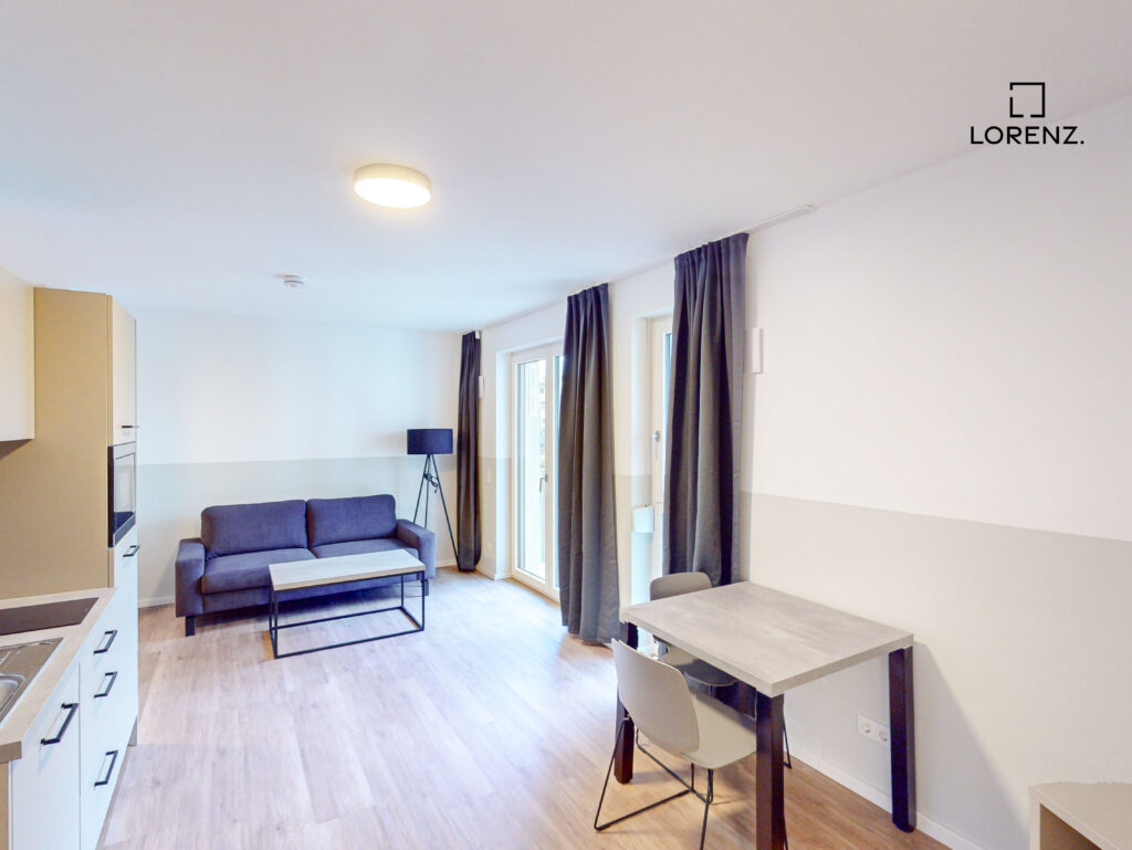 Möbliertes 1-Zimmer-Apartment mit Balkon! - Foto 1