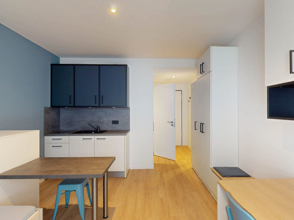 1 Monat mietfrei! Urban leben & studieren – dein möbliertes Apartment im Quartillion - Foto 4