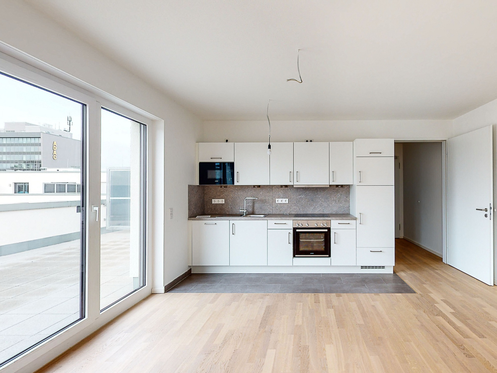 2-Zimmer-Penthousewohnung mit großer Dachterrasse - Foto 1