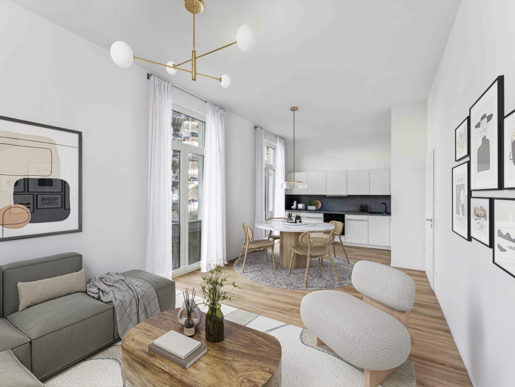 Wohnen & Genießen: 3-Zimmer-Wohnung mit Balkon - Photo 3