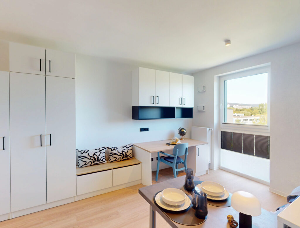 1 Monat mietfrei! Urbaner Lifestyle im möblierten Studentenapartment - Foto 1