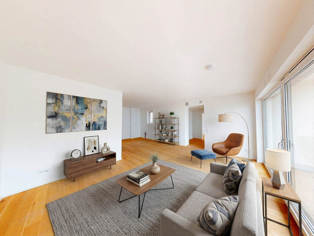 Stilvolles Wohnen: Erstklassige 3-Zimmer-Wohnung im Neubau mit Einbauküche - Foto 1