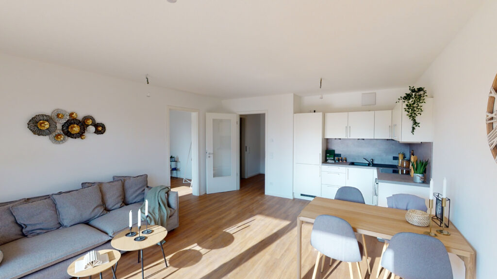 Hier lässt es sich leben! Geräumige 2-Zimmer-Wohnung mit EBK - Foto 1