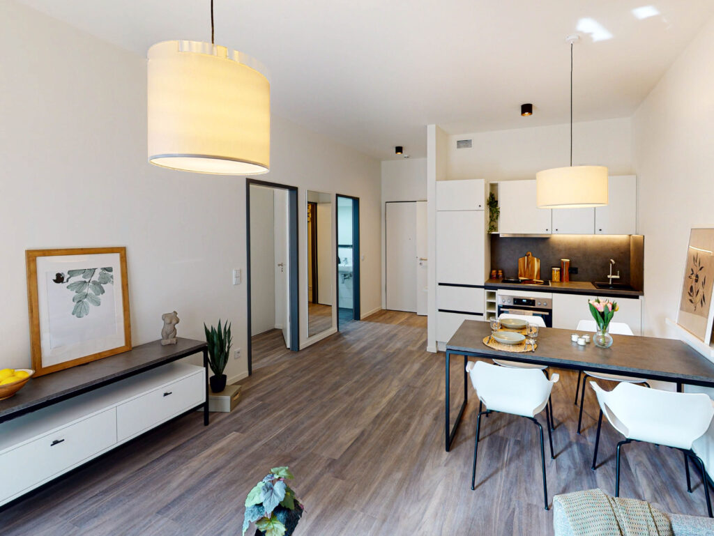 Möblierte 1,5 Zimmer im 7.OG! - Photo 1