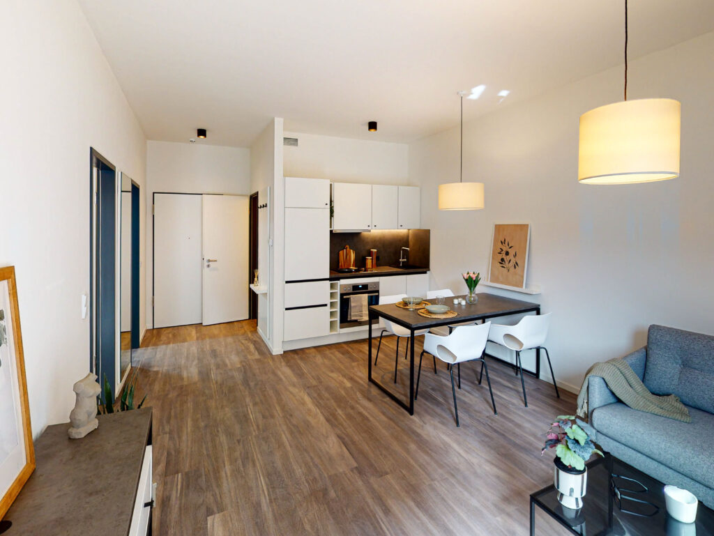 Möblierte 1,5 Zimmer im 7.OG! - Photo 2