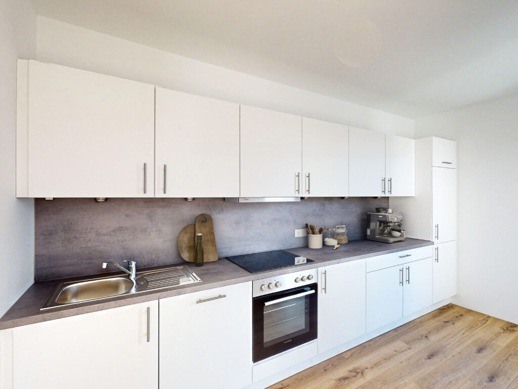 UMZUGSBONUS erhalten! Loftcharakter auf 2-Zimmern! Neubauwohnung mit EBK und Terrasse - Photo 5