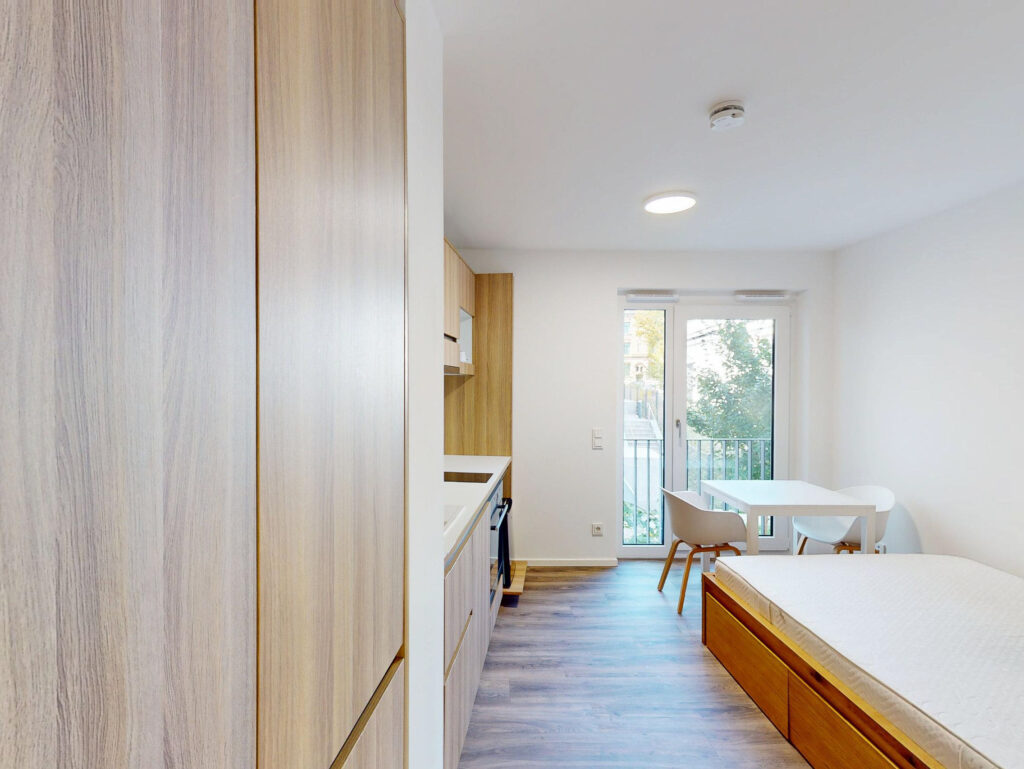 Möbliertes Mikroapartment im Neubauquartier Rosenstein Mitte - Photo 4