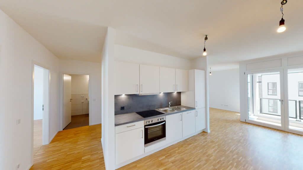 Platz für das Homeoffice: 3-Zimmer Wohnung mit Einbauküche und Fußbodenheizung - Photo 3