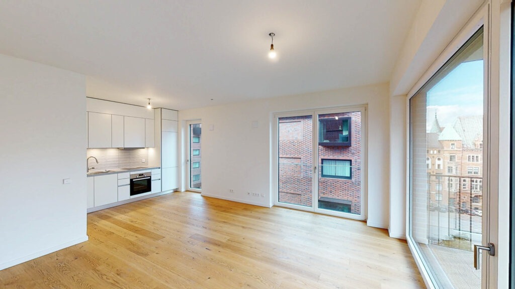 Exklusive 2-Zimmer-Wohnung in der HafenCity! - Foto 4
