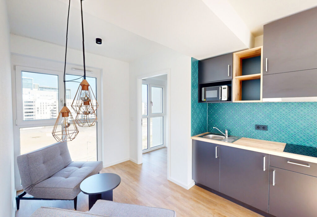 Hochwertig möblierte 1-Zimmer-Wohnung - Foto 3
