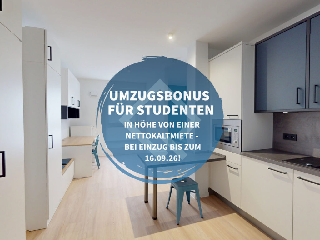 1 Monat mietfrei! Stylisches Apartment für Studierende – wohnen im Quartillion Wiesbaden - Foto 5