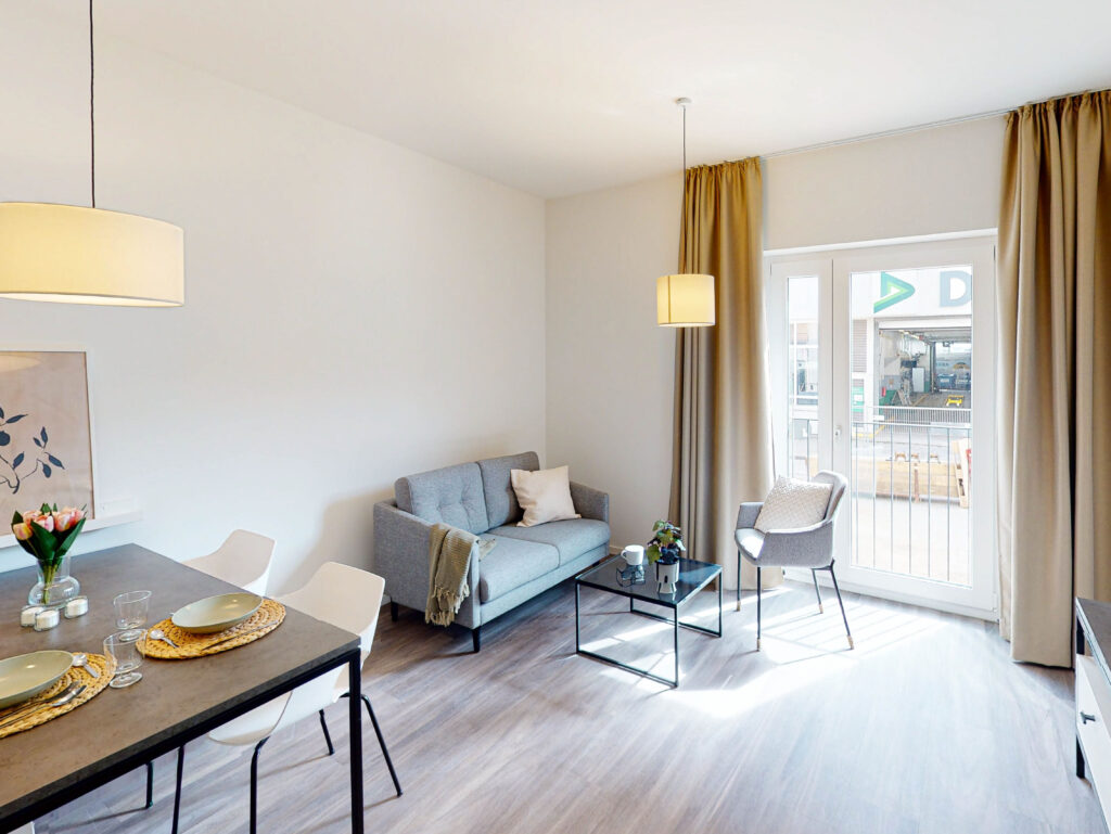 Erstbezug: 2-Zimmer-Apartment in den Brookments - Photo 2
