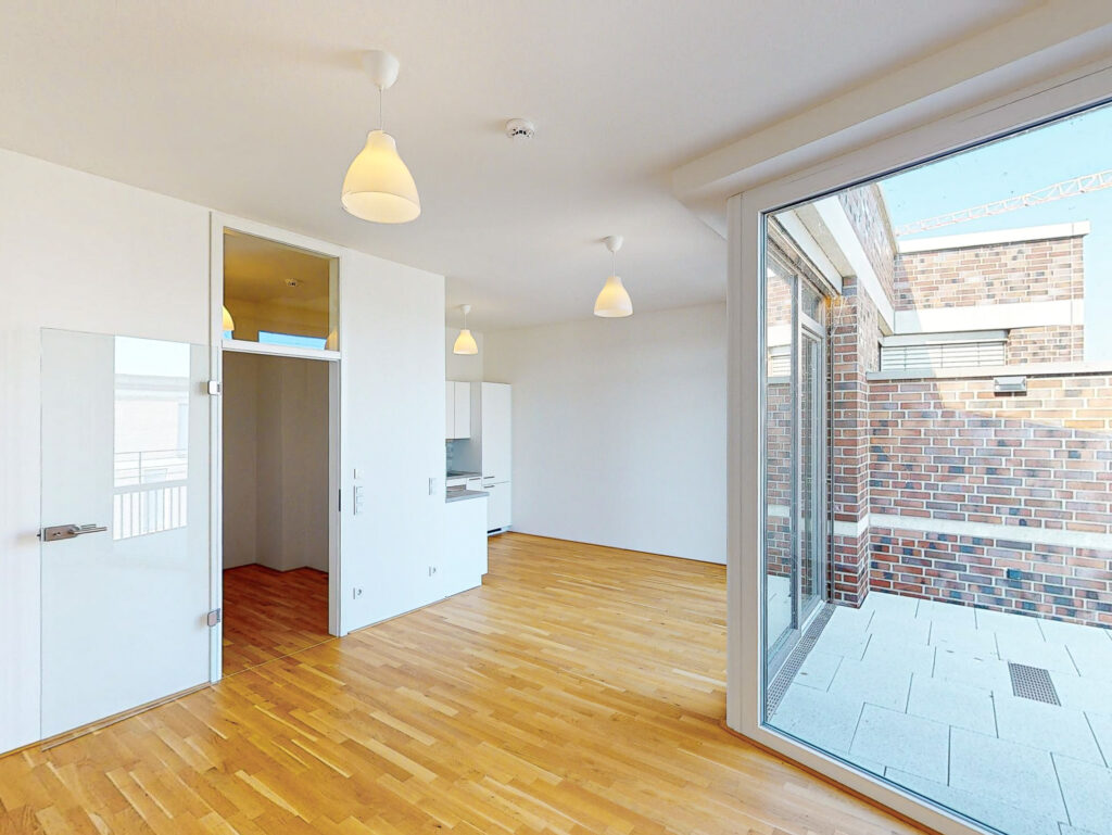 Überseestadt: Kompakte 2-Zimmer-Wohnung mit Weserblick - Photo 1