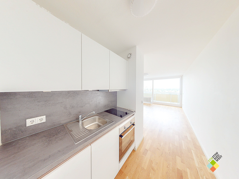 Hoch hinaus wohnen: Attraktives Single-Apartment mit Einbauküche - Foto 2