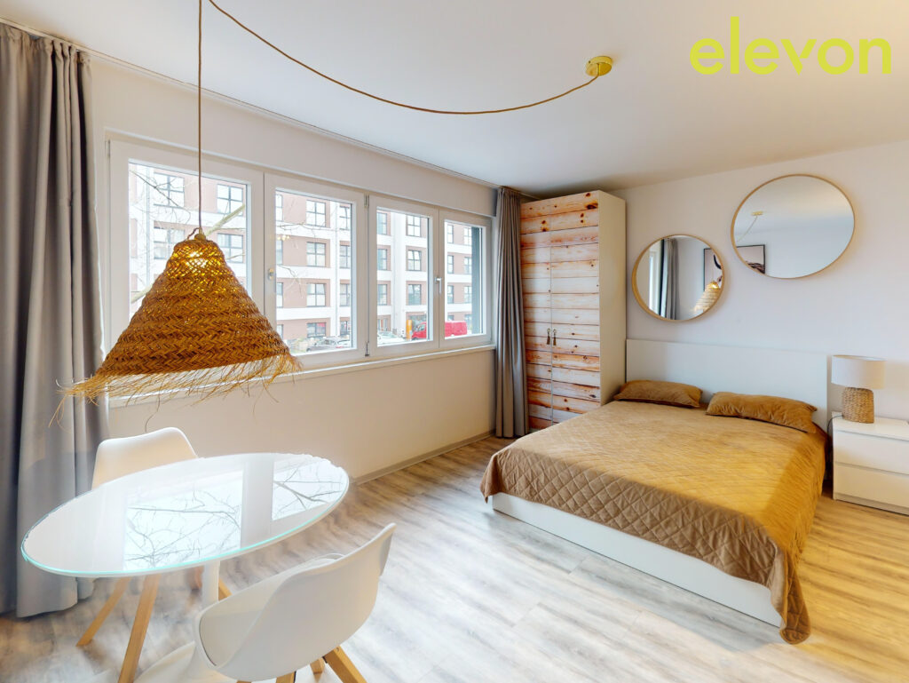 Moderne 1-Zimmer-Wohnung mit Einbauküche - Foto 3