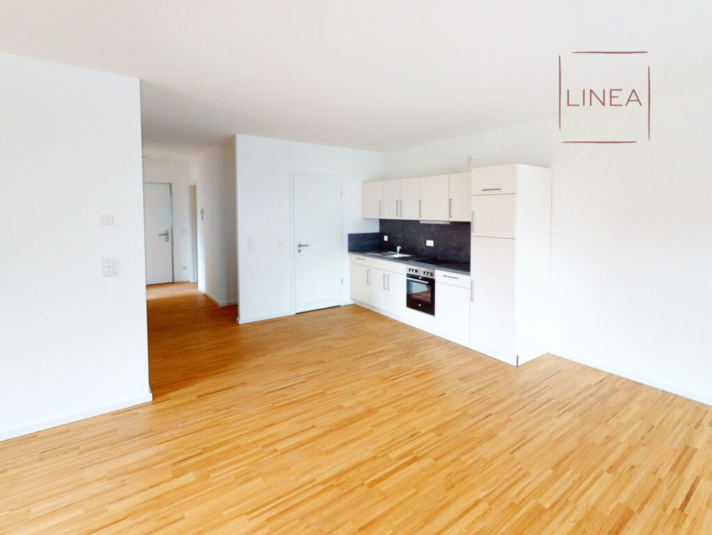 Für Paare geeignet. 2-Zimmer-Wohnung mit Einbauküche und Fußbodenheizung - Foto 3