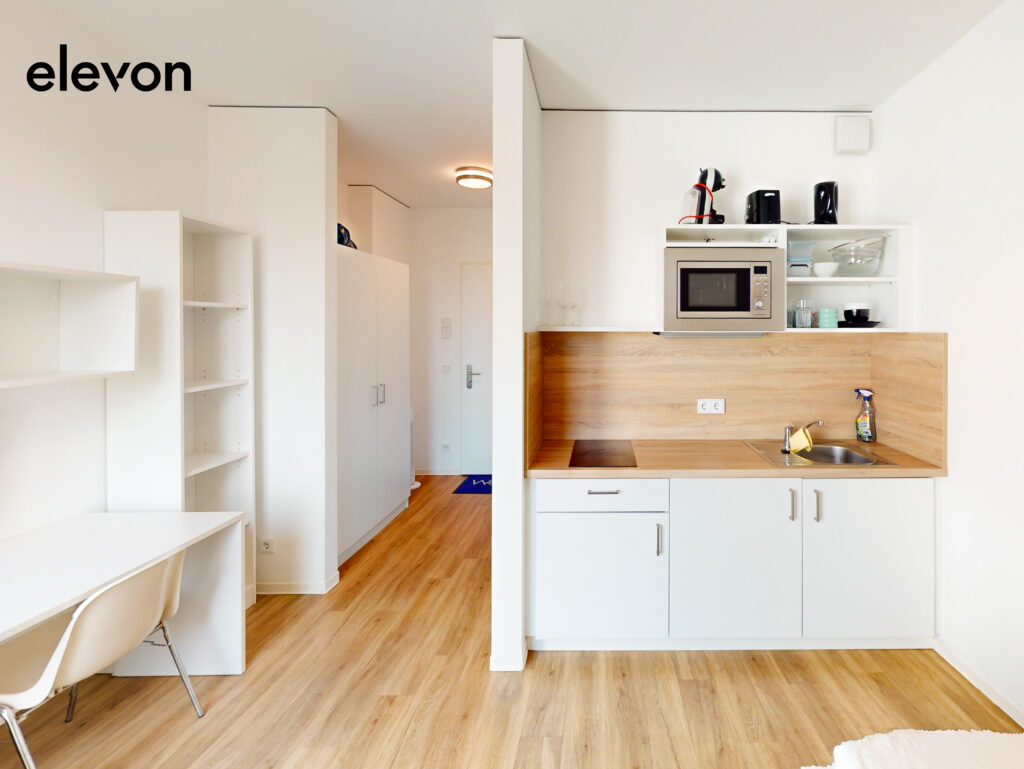 Modern möbliertes 1-Zimmer-Apartment mit Balkon - Photo 3