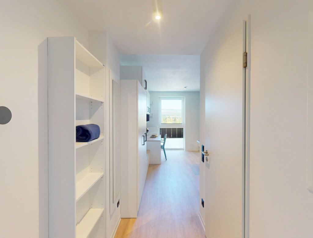 1 Monat mietfrei! Smartes 1-Zimmer-Apartment für Studierende im Quartillion Wiesbaden - Photo 5