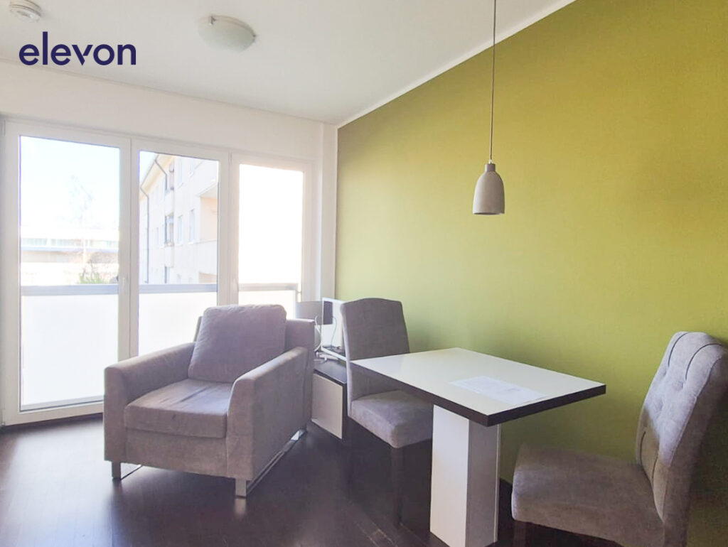 Möbliertes 1-Zimmer-Apartment im elevon - Foto 2