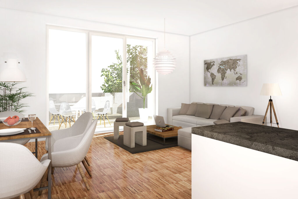 Geräumige 3-Zimmer-Wohnung mit Loggia und Balkon! - Photo 1