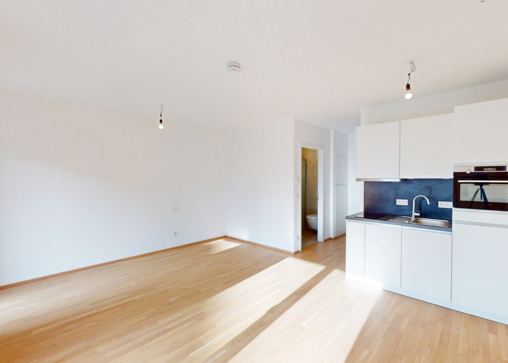 Perfekt für Singles! Modernes 1-Zimmer-Apartment im Augusta & Luca - Foto 4