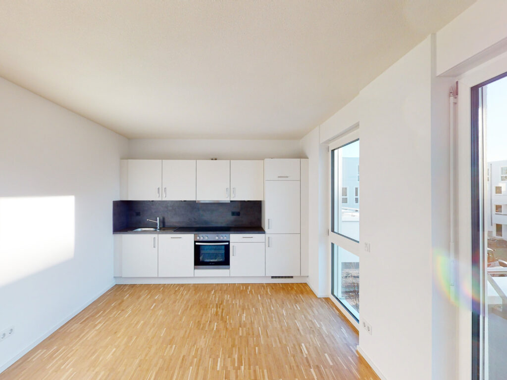 Wohnen im Grünen: Stilvolle 2-Zimmer-Wohnung mit großem Garten im SULLIVAN Parkside, Franklin - Photo 4