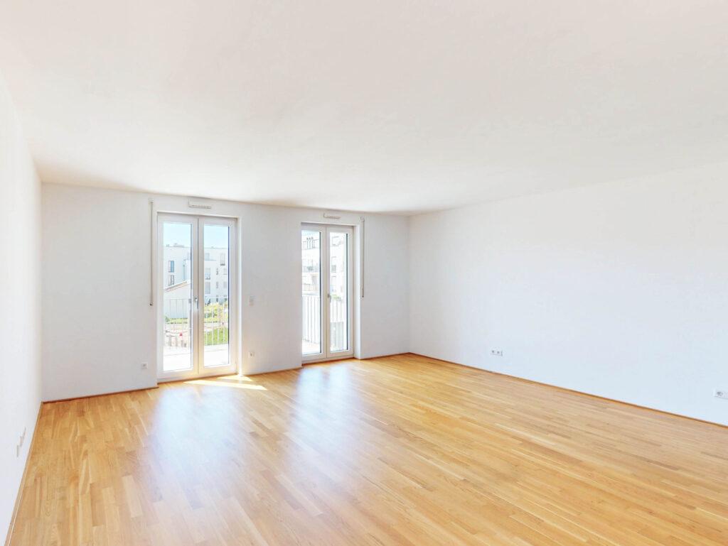 Ankommen in den Arkaden: Stilvolle 3-Zimmer-Wohnung mit Innenhof-Balkon - Photo 3