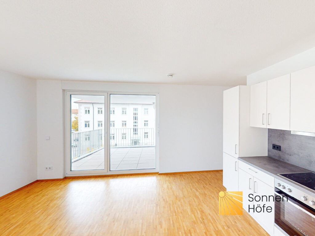 Schöne 3-Zimmer-Erdgeschosswohnung mit moderner Einbauküche und Terrasse - Foto 1