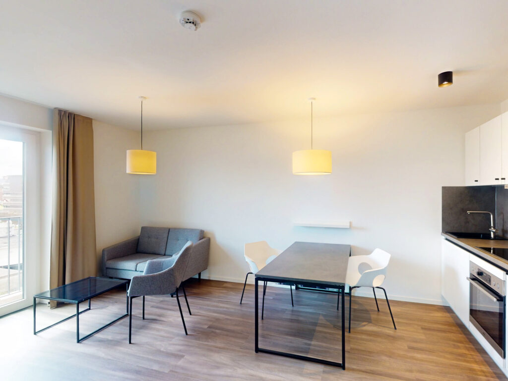 Alles drin! Möbliertes Neubau-Apartment in Hammerbrook - Foto 3