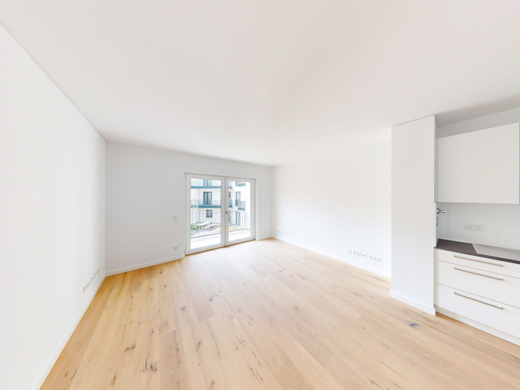 Moderne 2-Zimmer-Wohnung zum Erstbezug mit EBK und Balkon - Photo 2