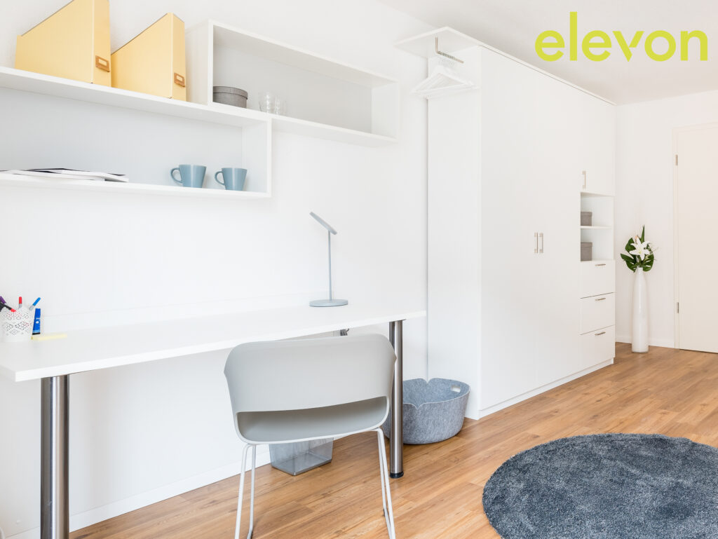Ausschließlich für Studenten! Smartes Wohnen mit stylischer Möblierung im elevon - Photo 3