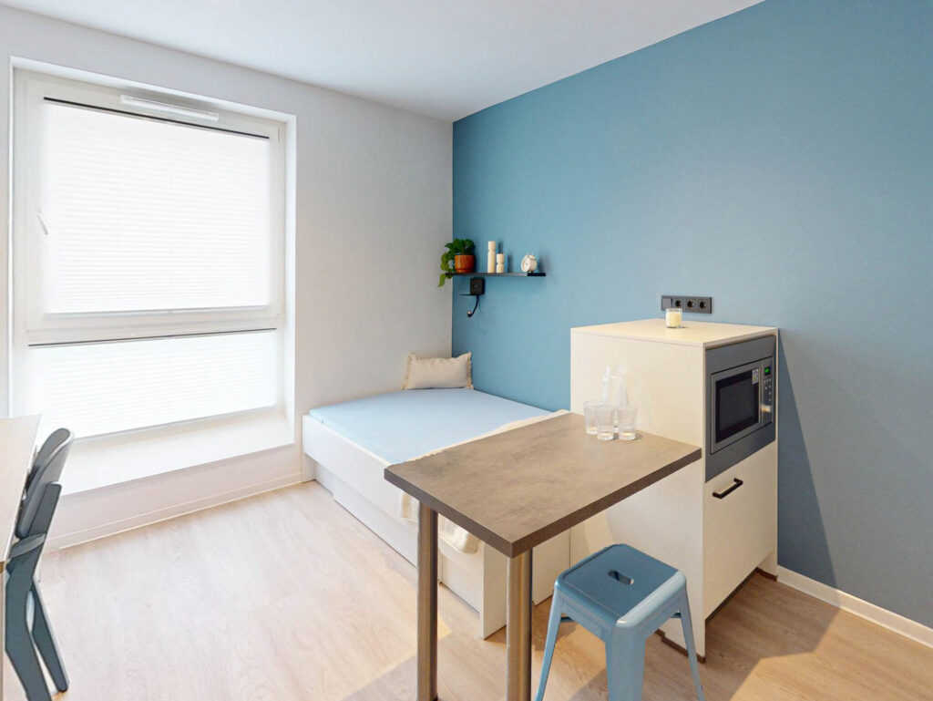 1 Monat mietrfrei! Modern Living im Quartillion Wiesbaden – möbliertes Studentenapartment - Foto 5