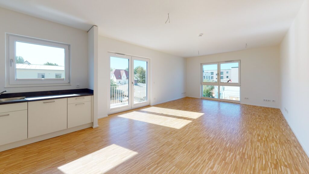 Moderne 3 Zimmer Wohnung mit Terrasse im Grünen! - Foto 2