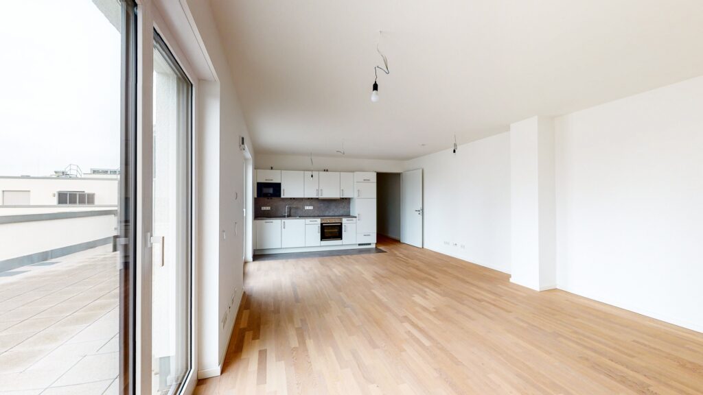 Paare aufgepasst! 2-Zimmer-Penthousewohnung mit 2 Dachterrassen und EBK - Foto 1