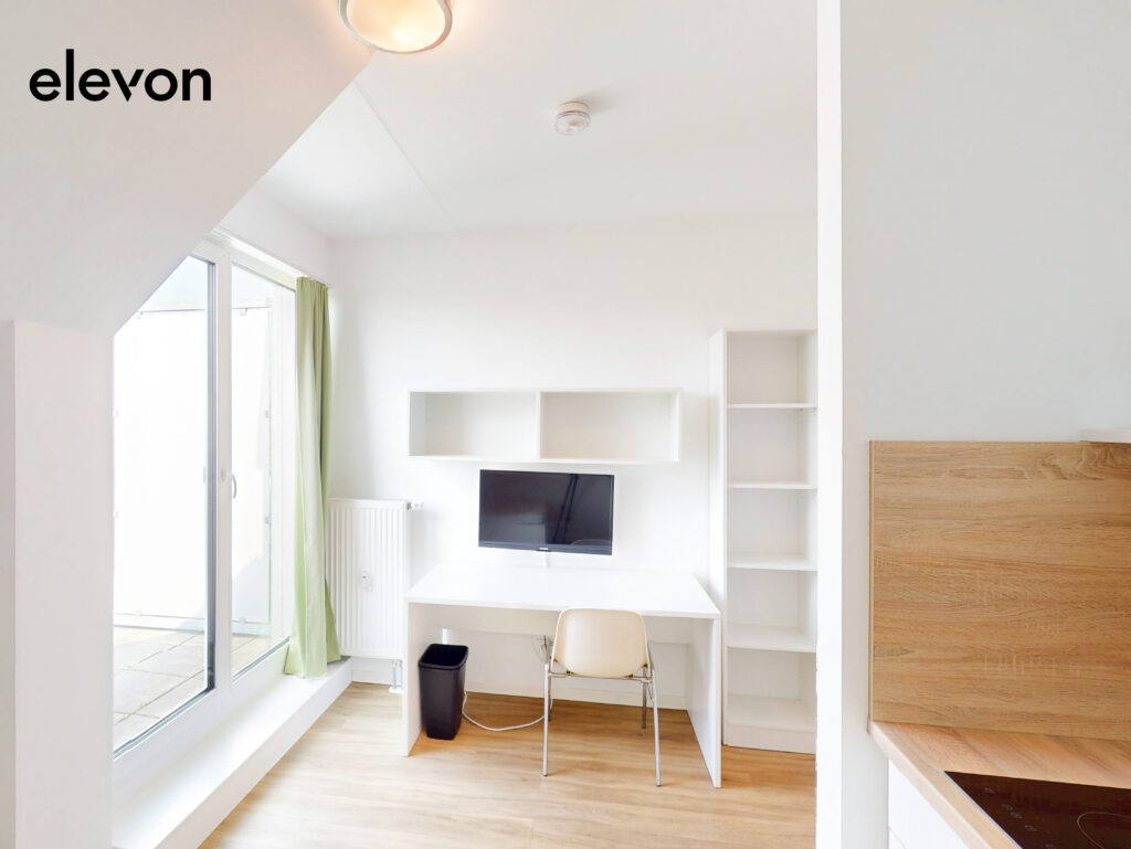 Modern möbliertes 1-Zimmer-Apartment mit Balkon - Photo 2