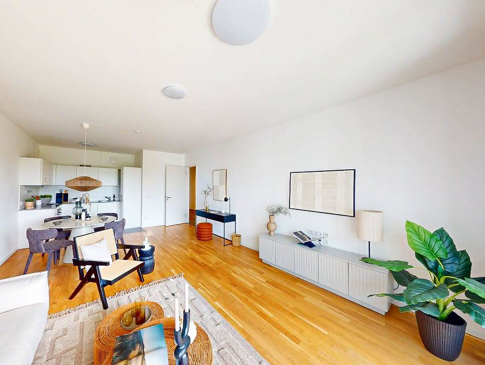 Großzügige 3-Zimmerwohnung mit Balkon und Wintergarten am Gleisdreieck - Photo 3